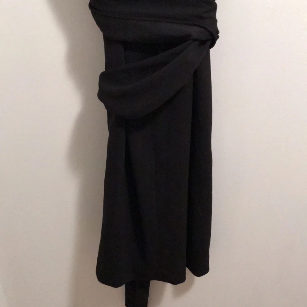 NWT BHLDN Dana Wrap Dress Black sz XS, M, L